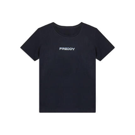 T-shirt unisexe de la Fédération italienne de gymnastique avec logo arrière