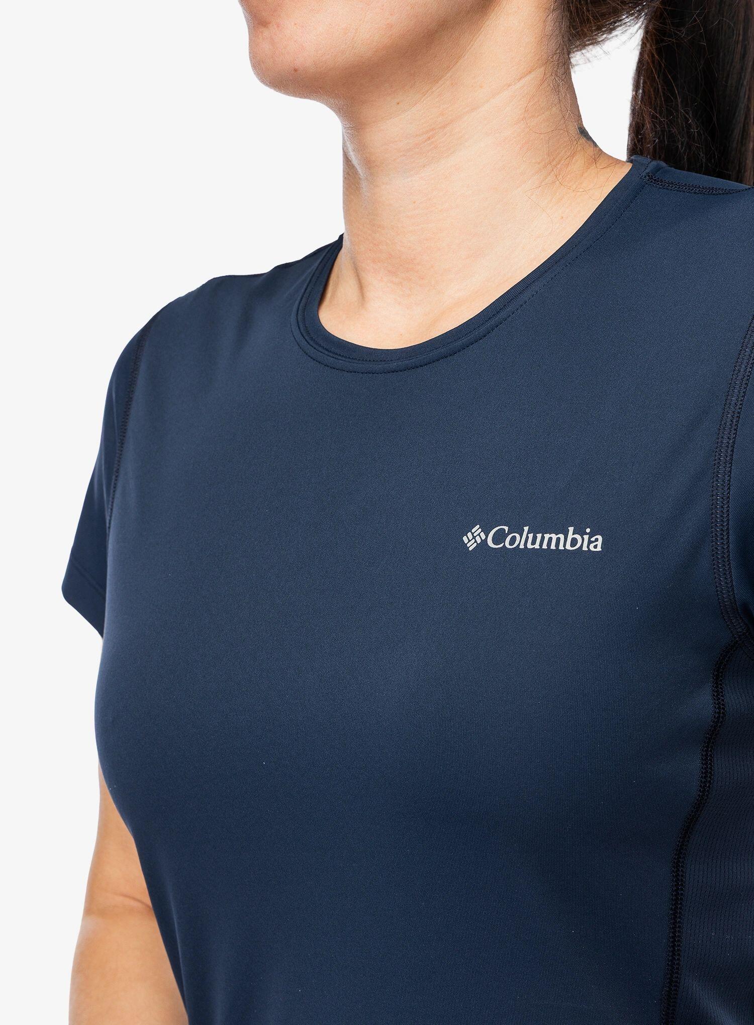 Koszulka szybkoschnąca damska Columbia Zero Rules Light S/S Crew 5/7