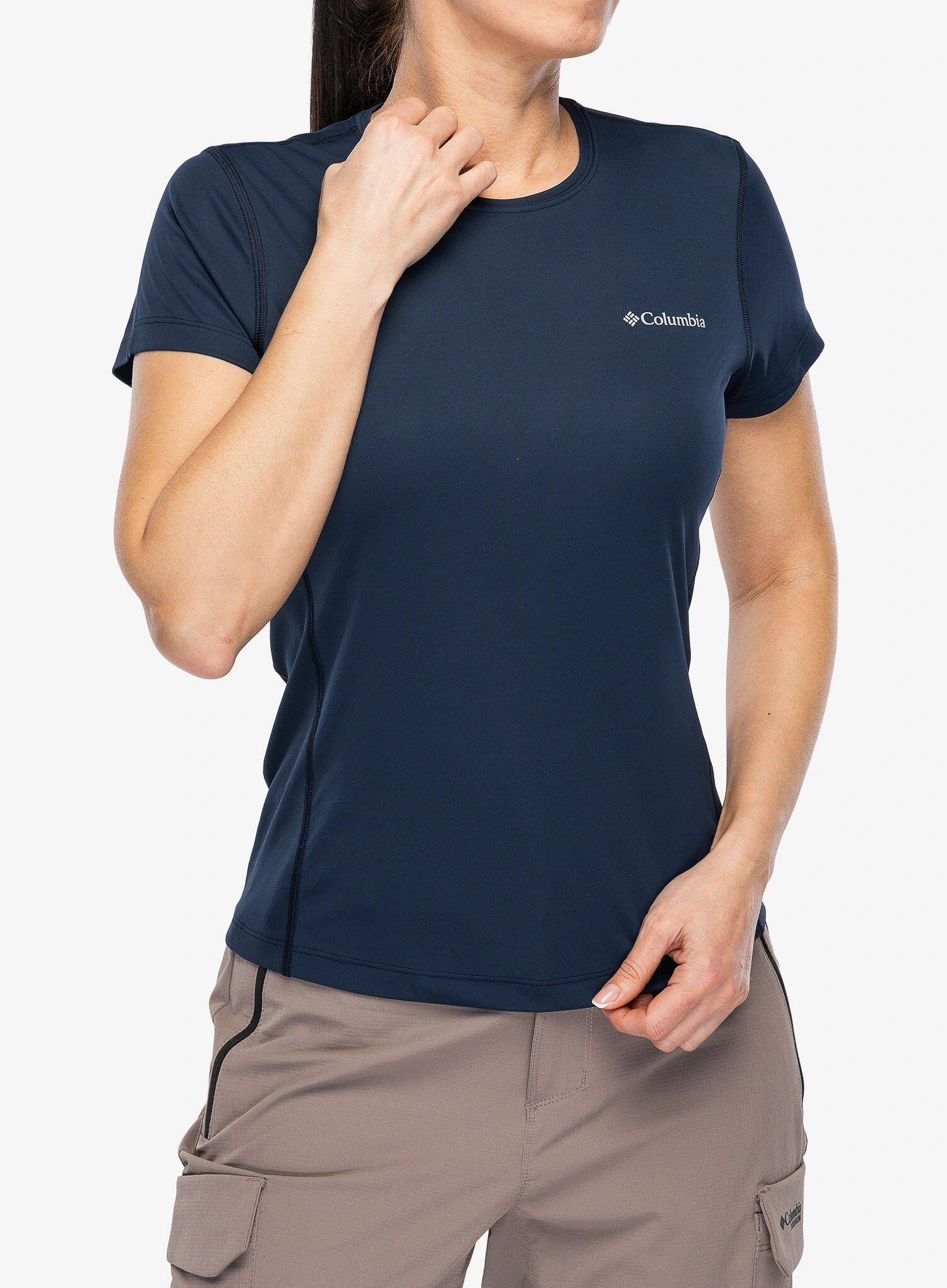 Koszulka szybkoschnąca damska Columbia Zero Rules Light S/S Crew 4/7