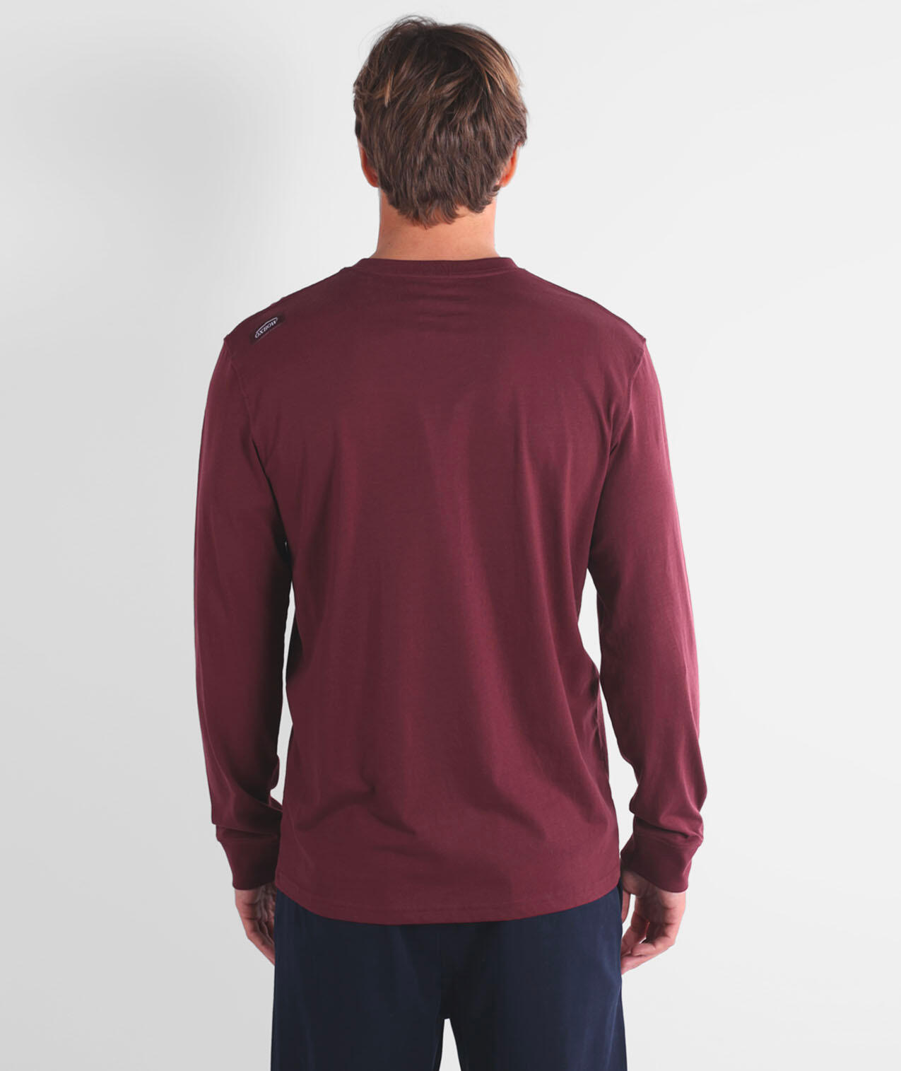 T-shirt tinta unita maniche lunghe TEBAZ 3/5