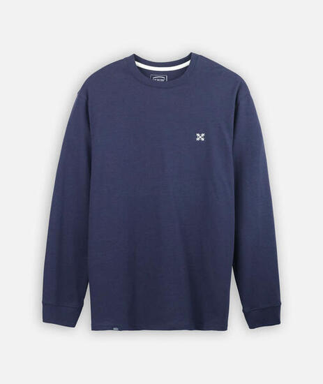 Tee-shirt uni manches longues TEBAZ