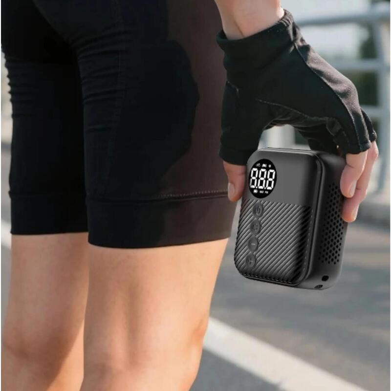 Mini pompă electrică bicicletă 150 PSI USB-C afișaj