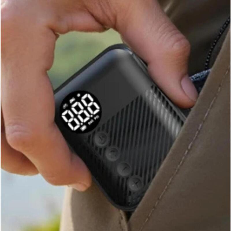 Mini pompă electrică bicicletă 150 PSI USB-C afișaj