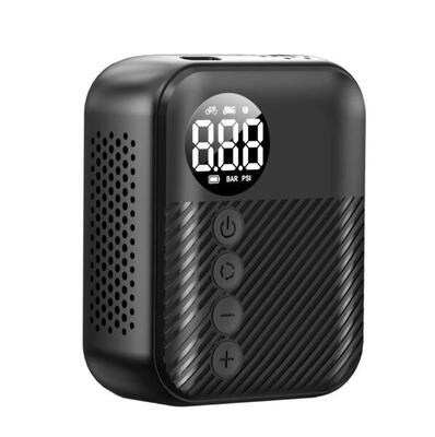 Mini elektrische fietspomp 150 psi usb-c digitaal display