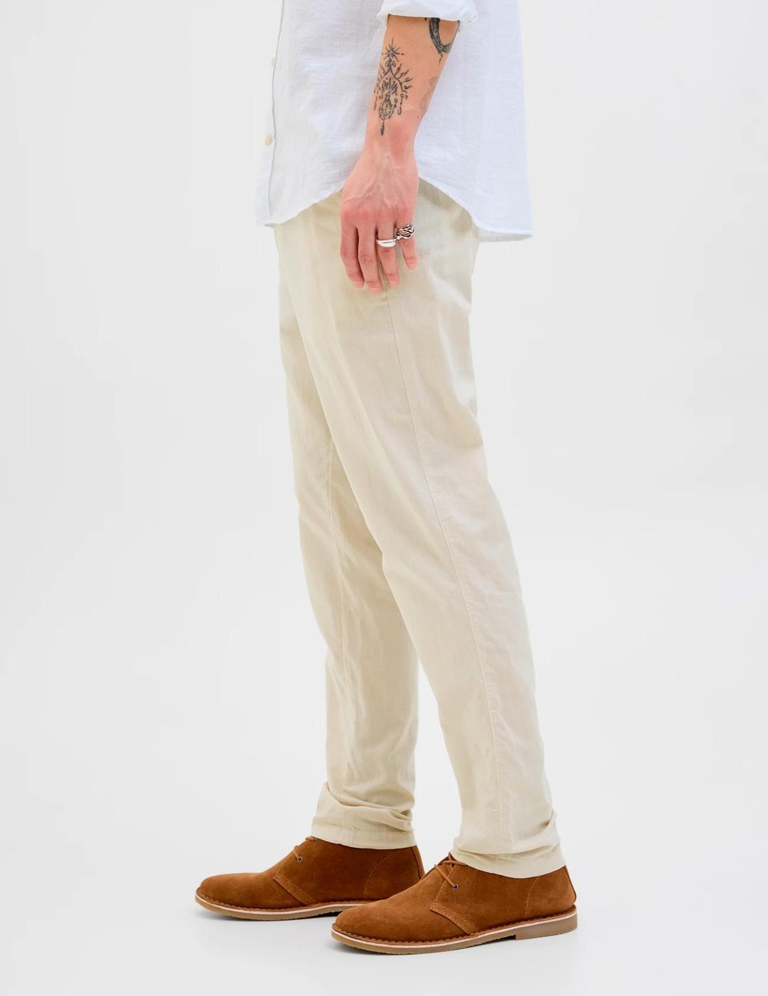 Pantalón para Hombre Jack&jones  Beige 4/6