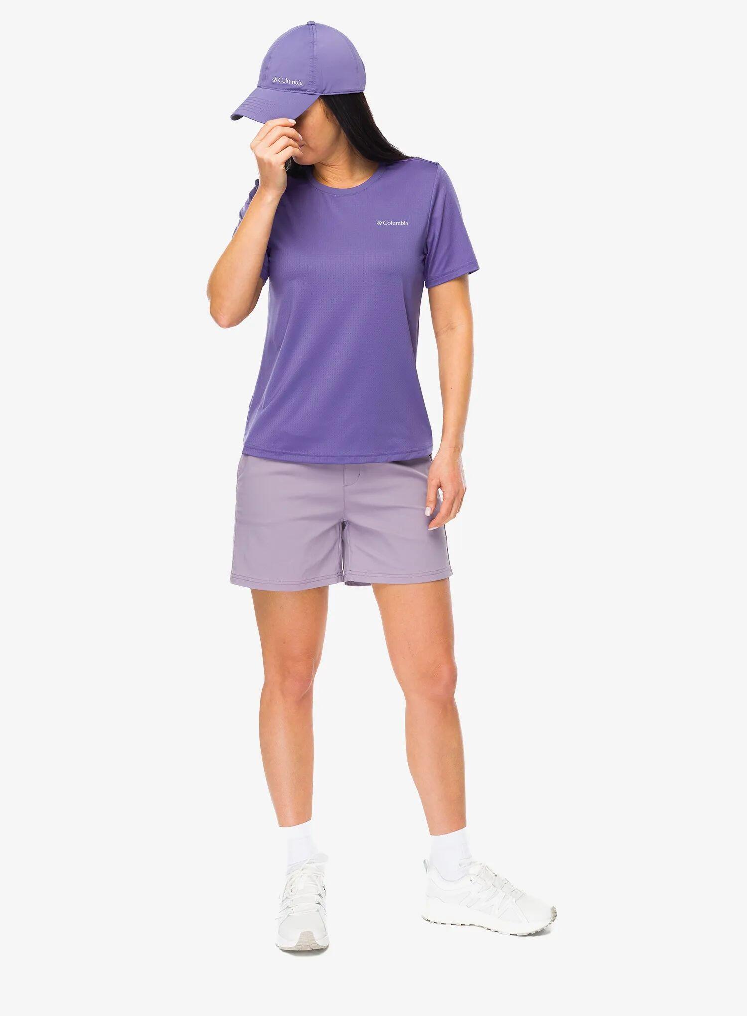 Koszulka szybkoschnąca damska Columbia Wild Springs S/S 3/7