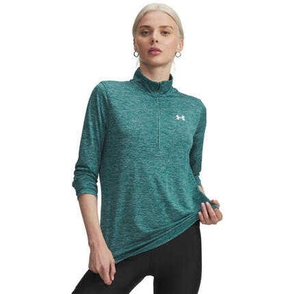 Under Armour Damen Langarm Shirt Tech 1/2 Zip- Twist 1384225