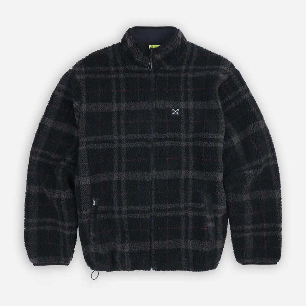 Zipped fleece PLAID
