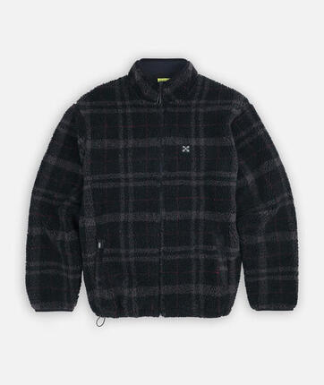 Sherpa zippée PLAID