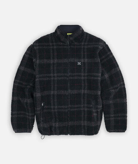Sherpa zippée PLAID