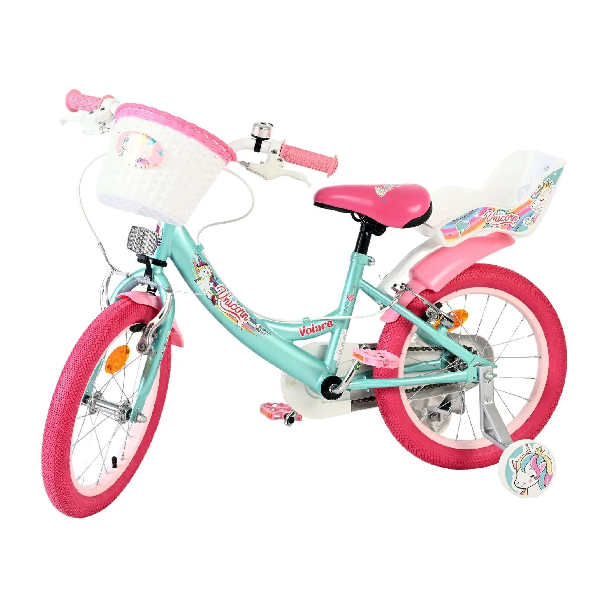 Kinderfahrrad 16 Zoll Volare Unicorn 5-7 Jahre | Decathlon