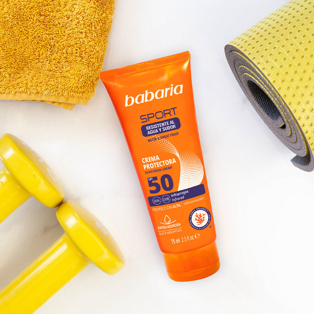 Babaria Protector Solar Facial SPF50+ Sport 75 ml 3/7