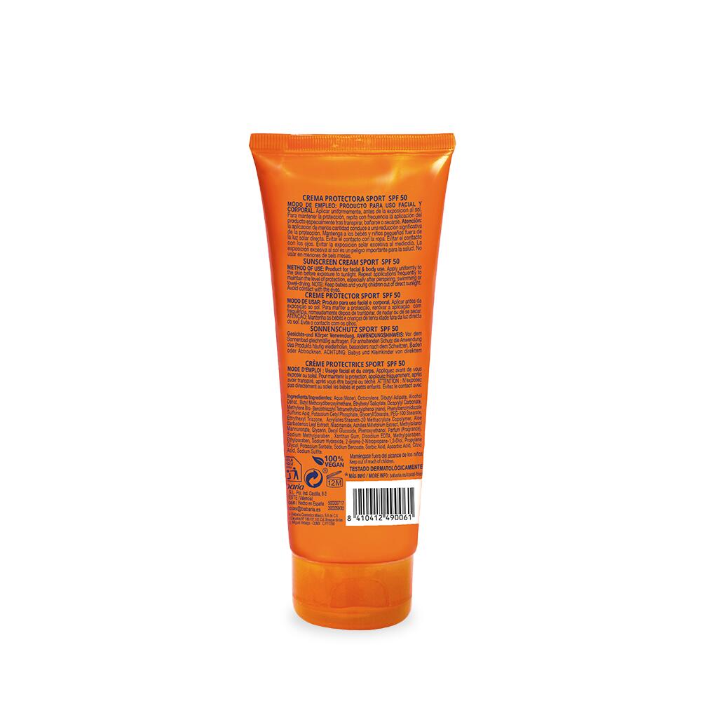 Babaria Protector Solar Facial SPF50+ Sport 75 ml 2/7