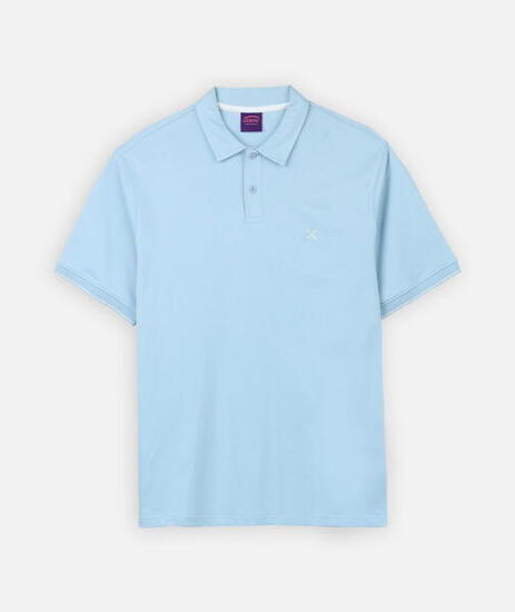 Polo jersey manches courtes uni TIMELESS