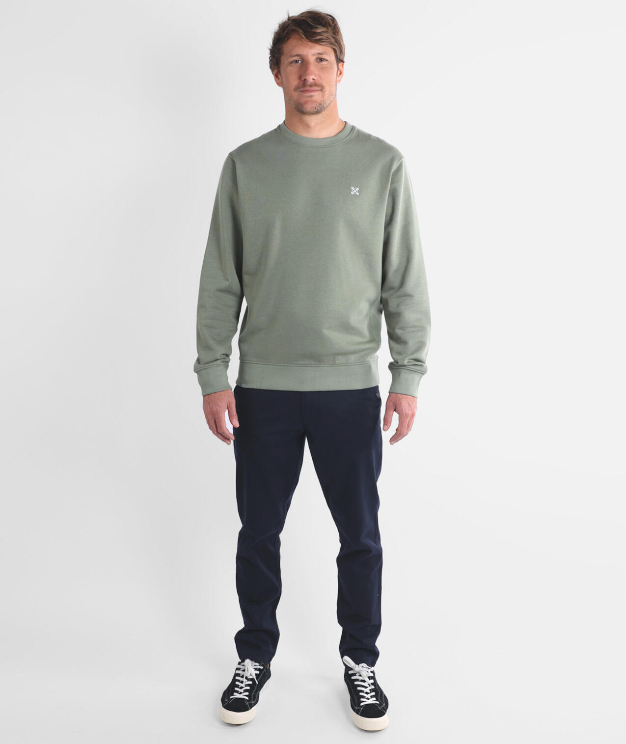 Sweater met ronde hals SOUET 4/4