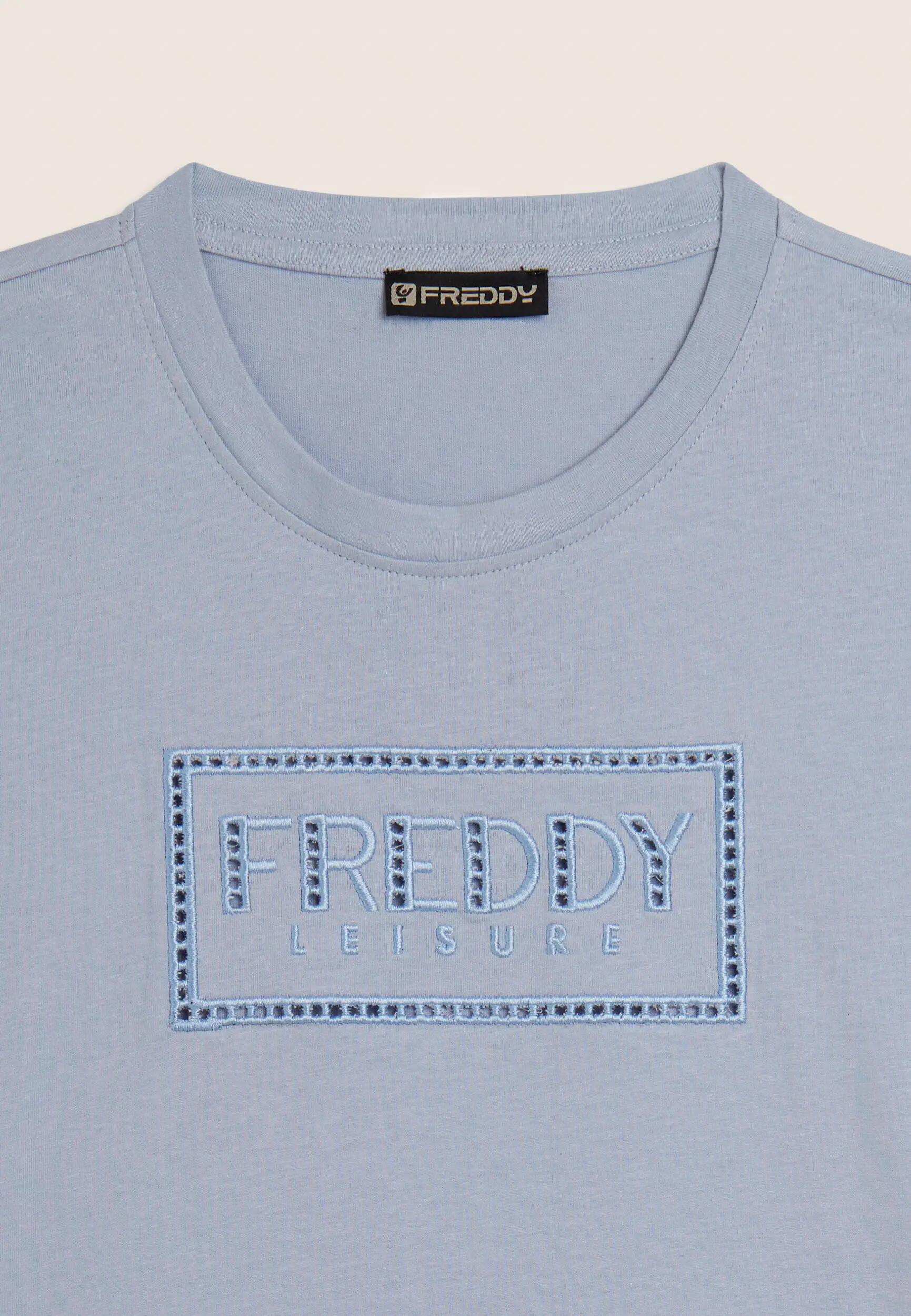T-shirt à manches à ailettes et logo brodé 3/3