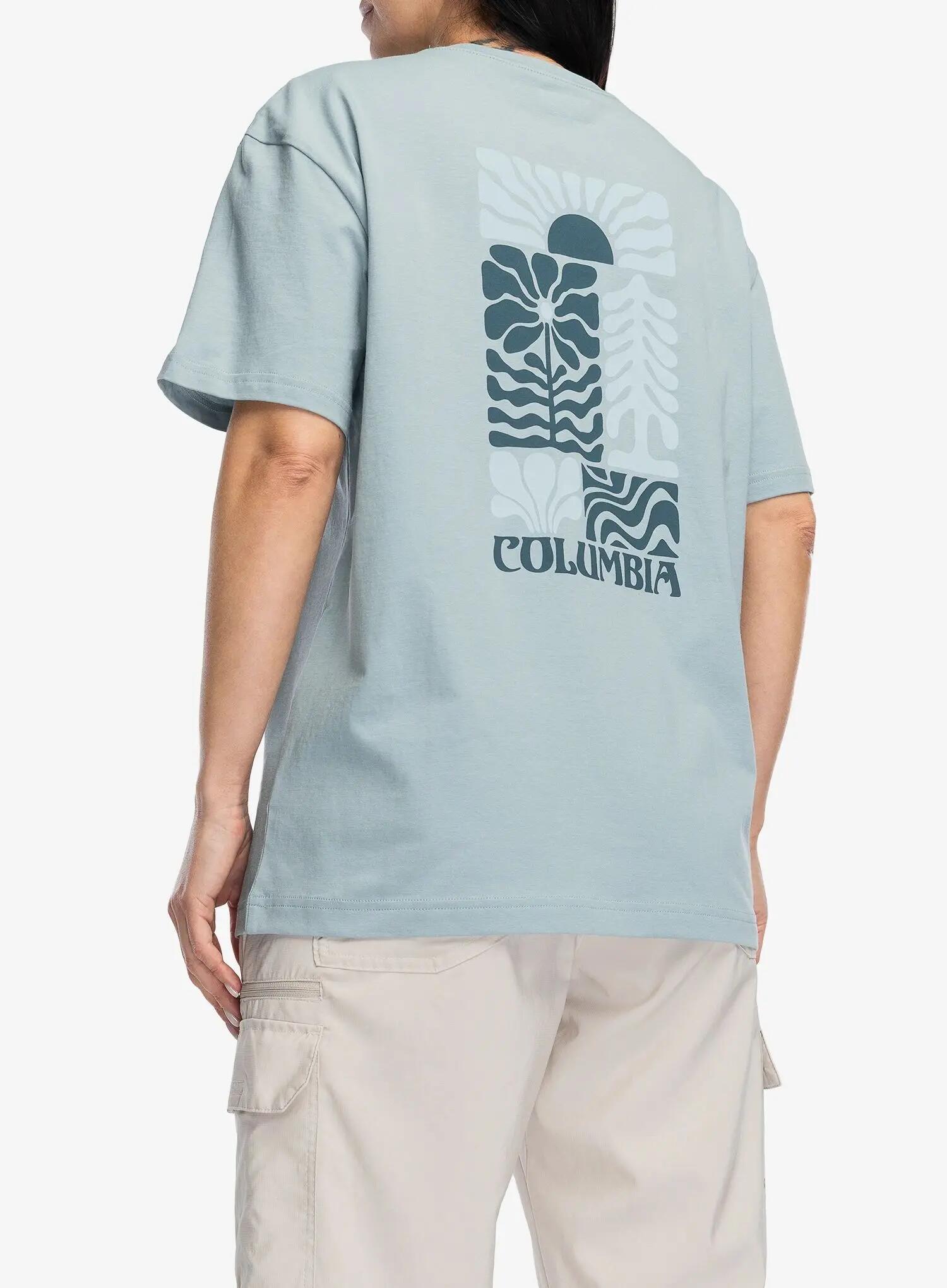 Koszulka z nadrukiem damska Columbia Rolling Bend Graphic Oversized Tee 6/7