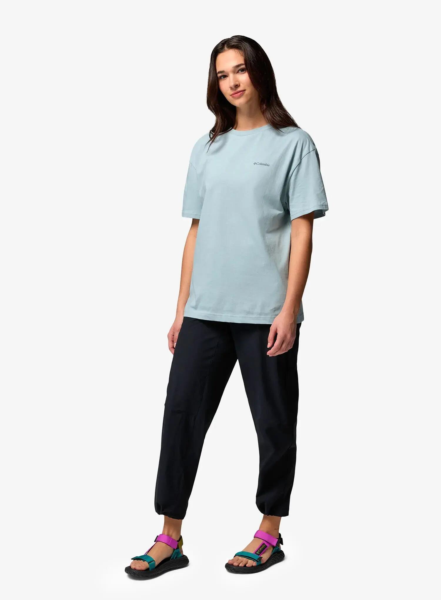 Koszulka z nadrukiem damska Columbia Rolling Bend Graphic Oversized Tee 3/7
