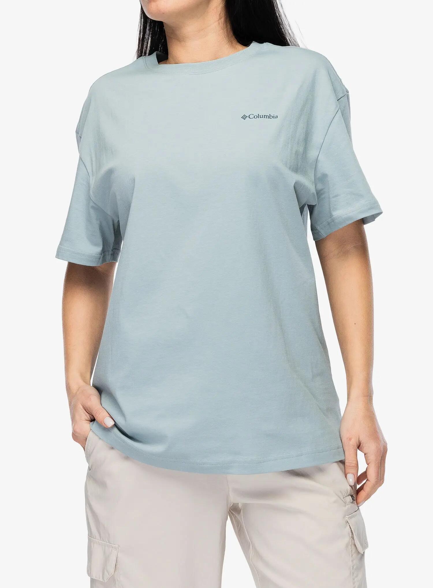 Koszulka z nadrukiem damska Columbia Rolling Bend Graphic Oversized Tee 7/7