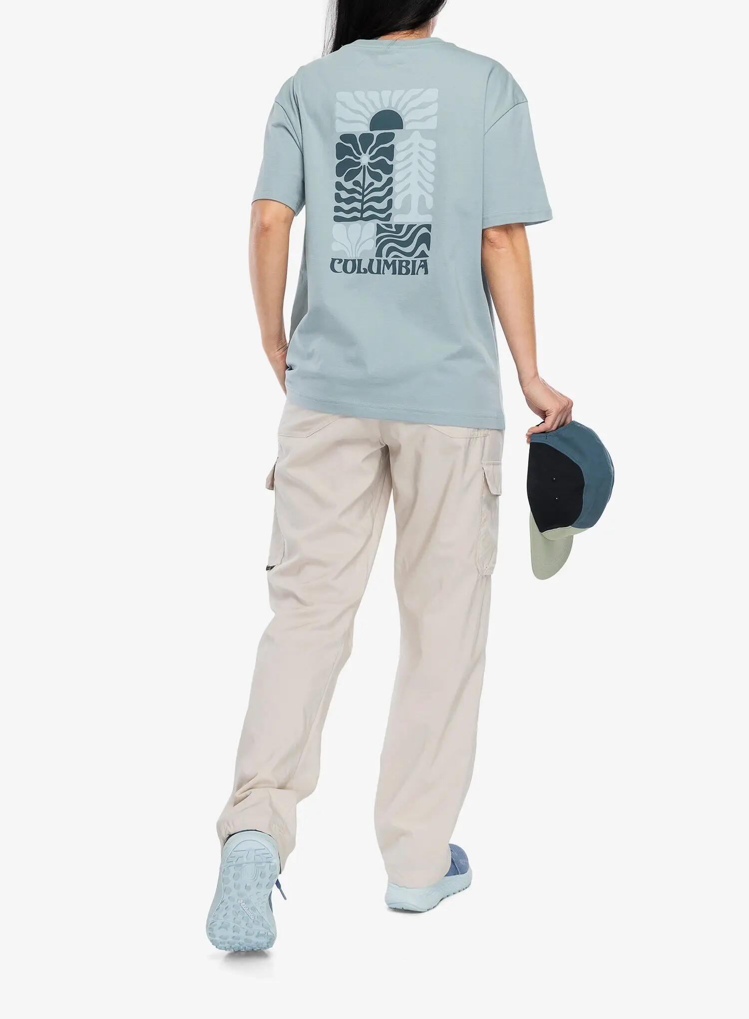 Koszulka z nadrukiem damska Columbia Rolling Bend Graphic Oversized Tee 4/7