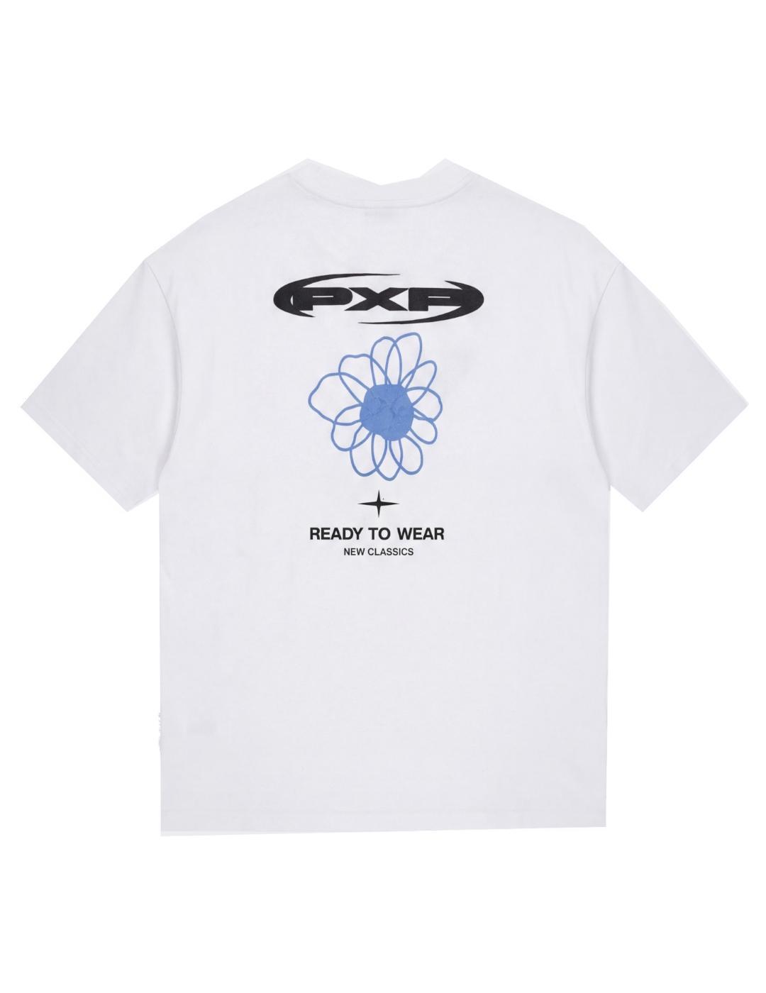Camiseta para Hombre Project x paris Street bloom Blanco 7/7