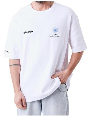 T-shirt met korte mouwen project x paris model street bloom voor mannen