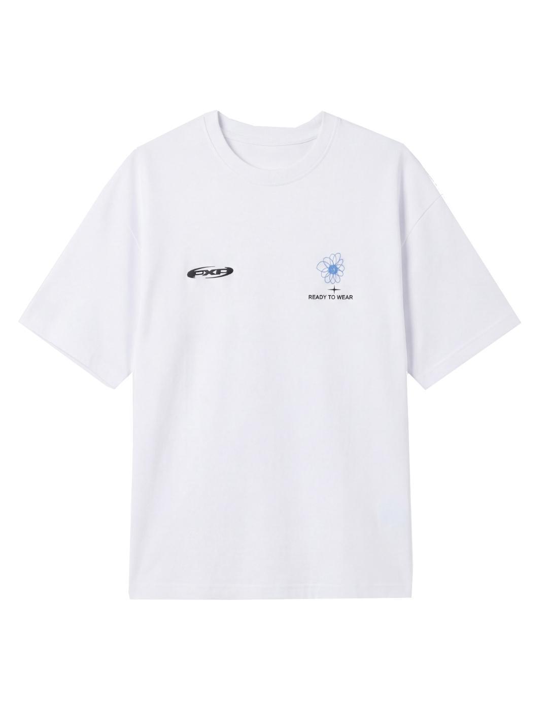 Camiseta para Hombre Project x paris Street bloom Blanco 6/7