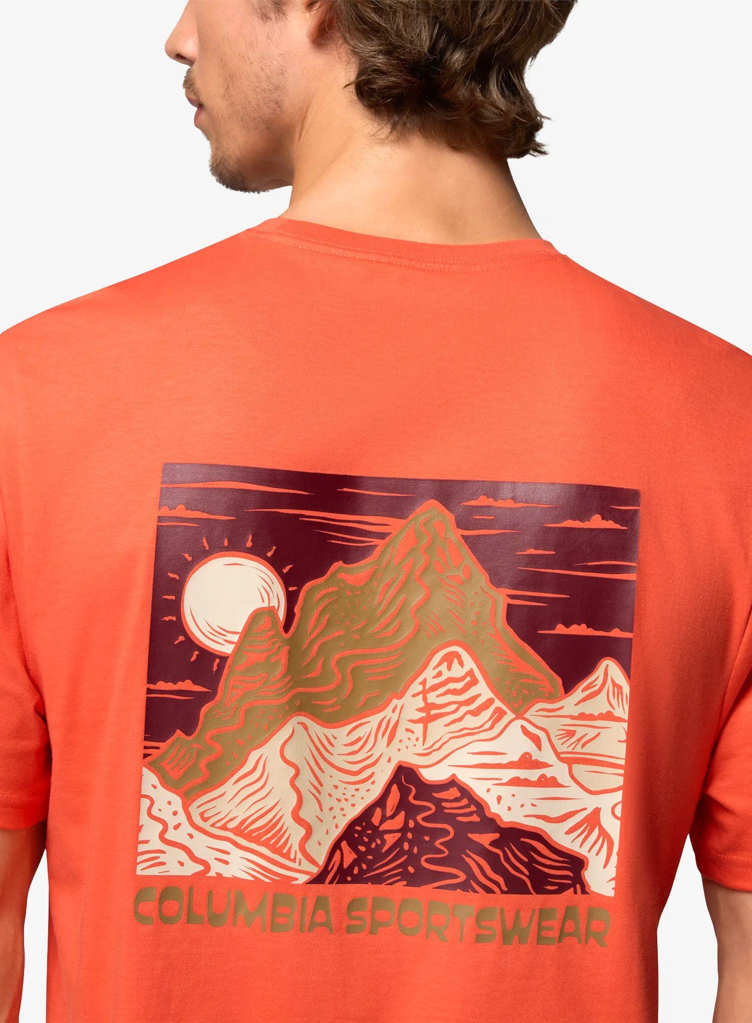 Koszulka bawełniana Columbia CSC Outdoor Back Graphic Tee 6/6
