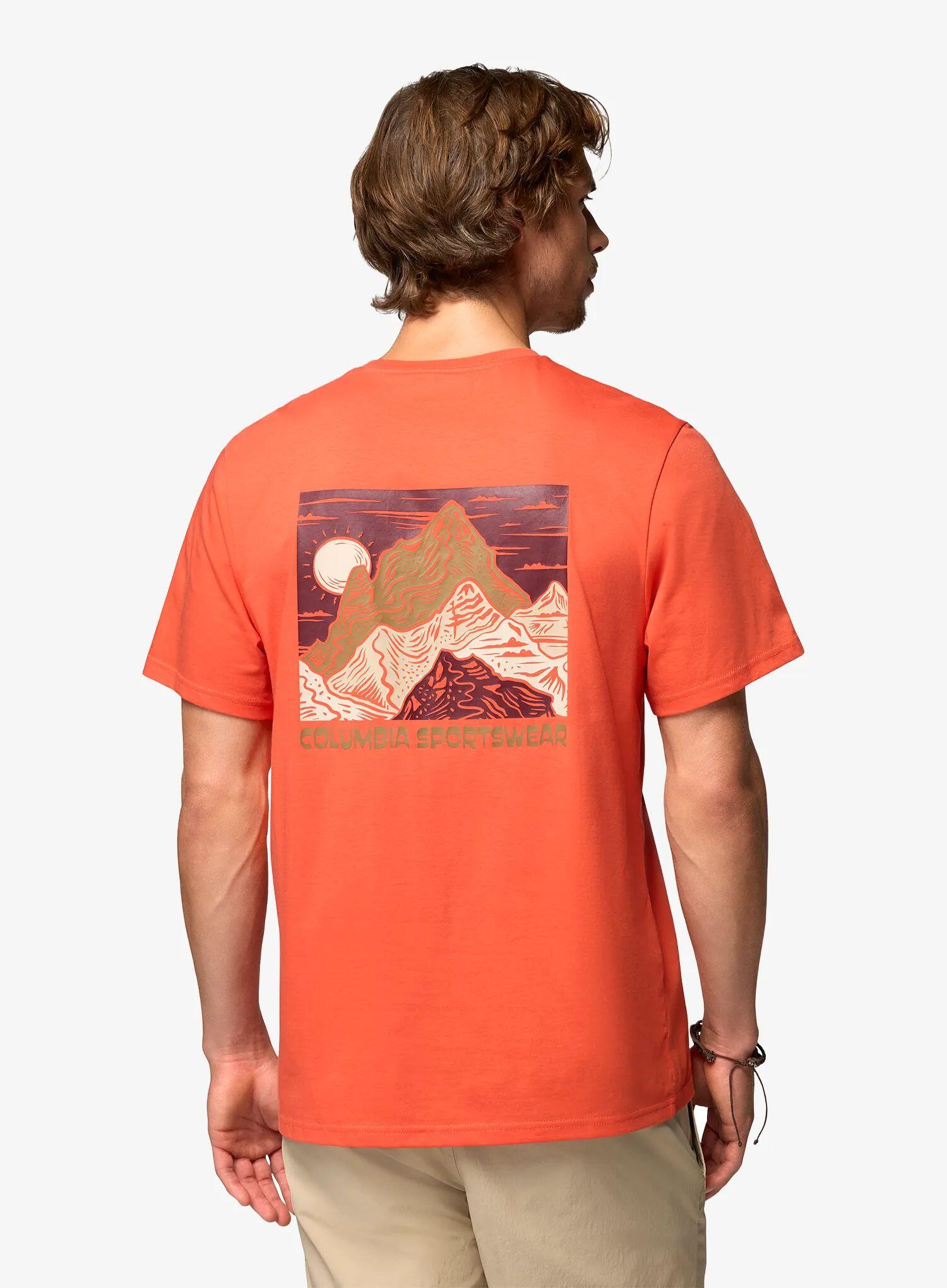 Koszulka bawełniana Columbia CSC Outdoor Back Graphic Tee 2/6