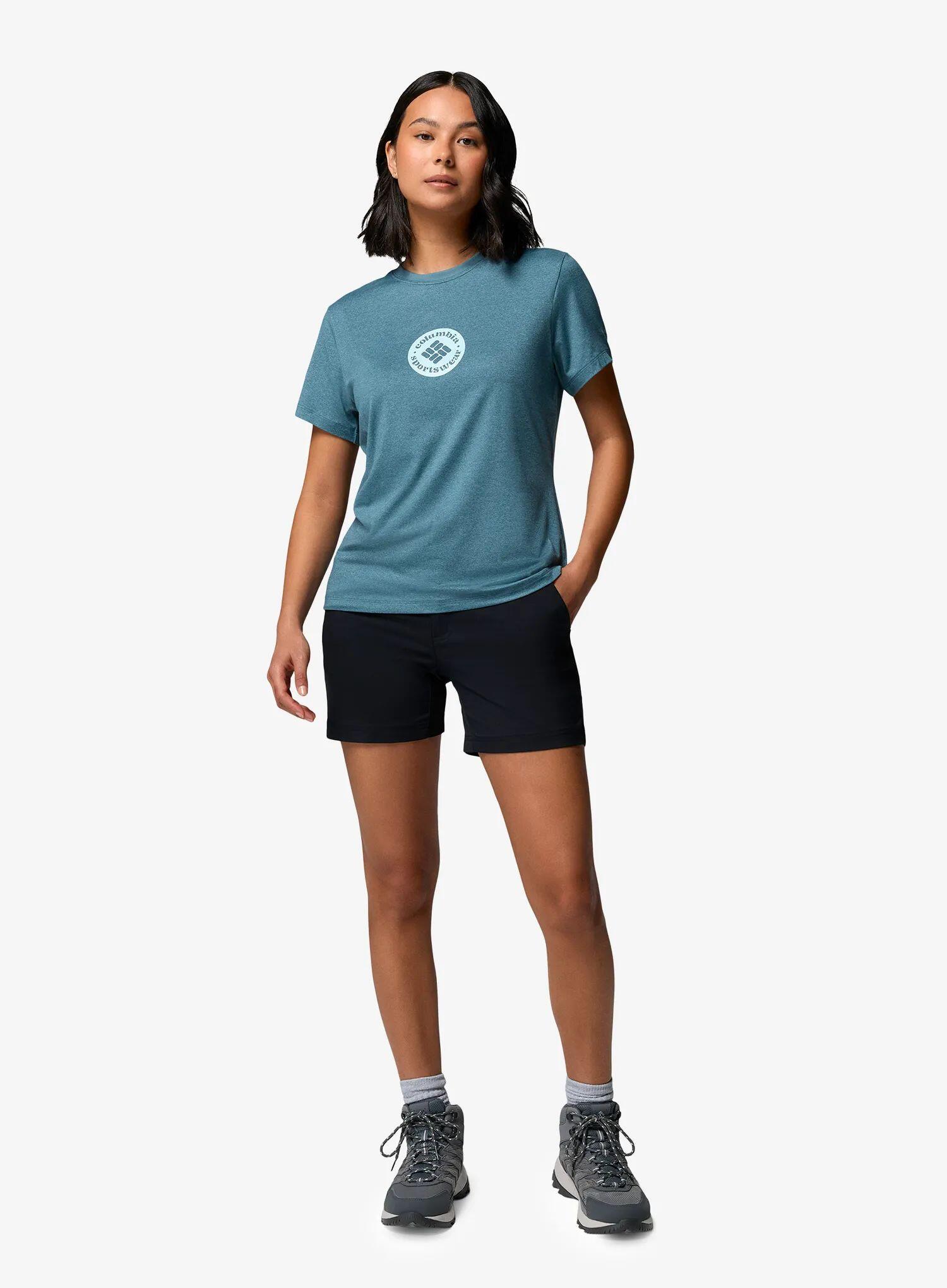 Koszulka z nadrukiem damska Columbia Parsons Point S/S Graphic Tee 3/5