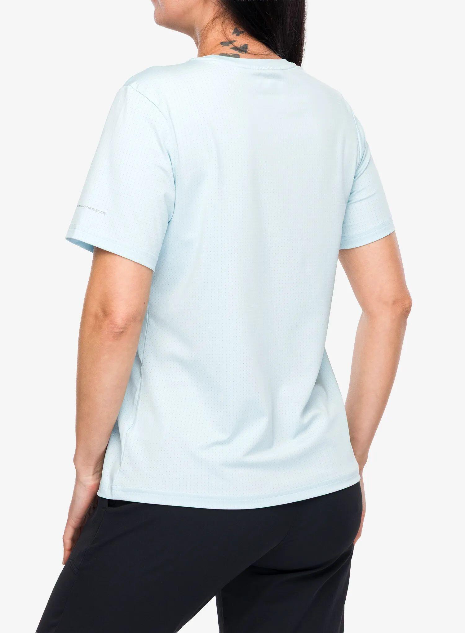 Koszulka szybkoschnąca damska Columbia Wild Springs S/S 4/7