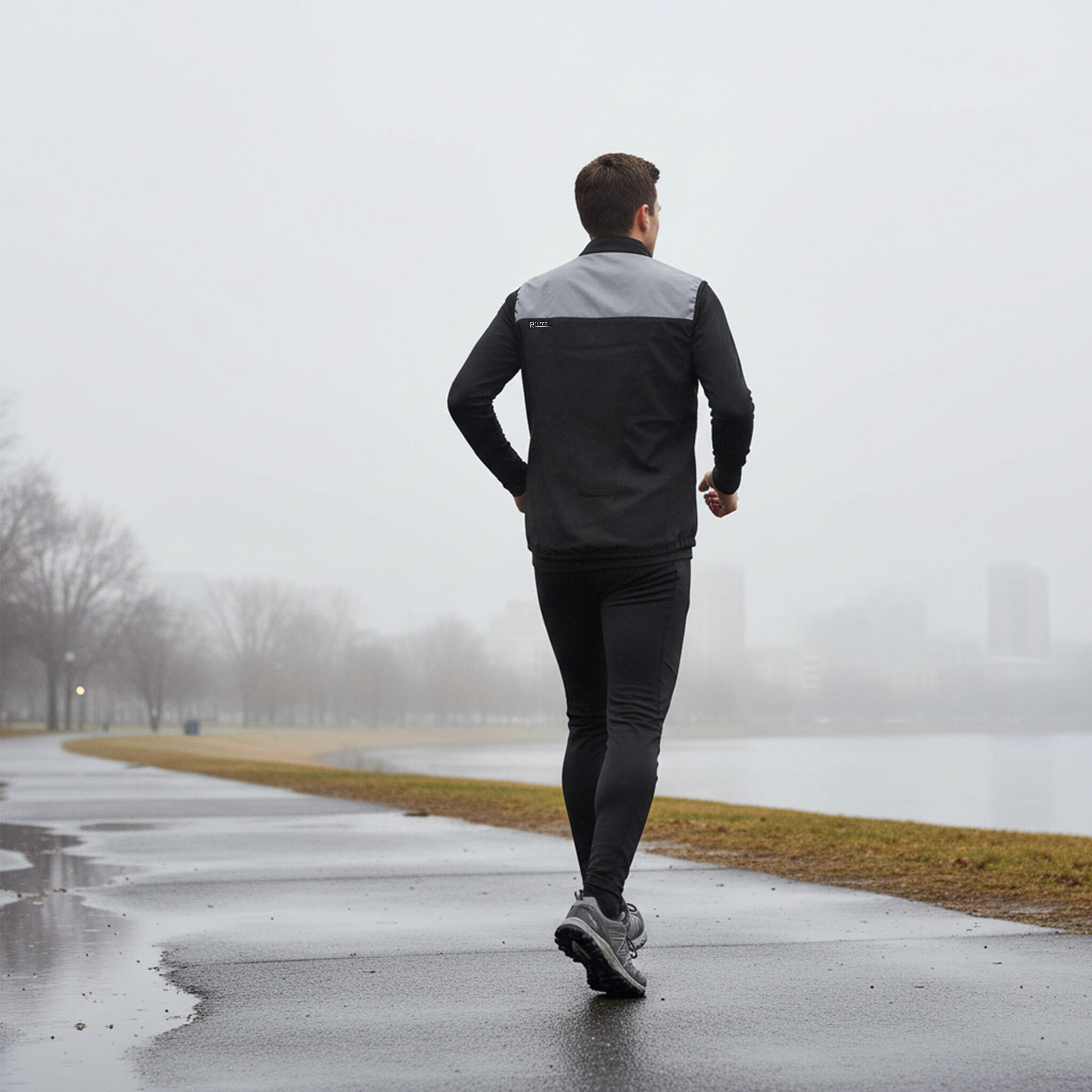 Gilet de course CityRun10 – Ultra léger, respirant avec élément réfléchissant 5/6