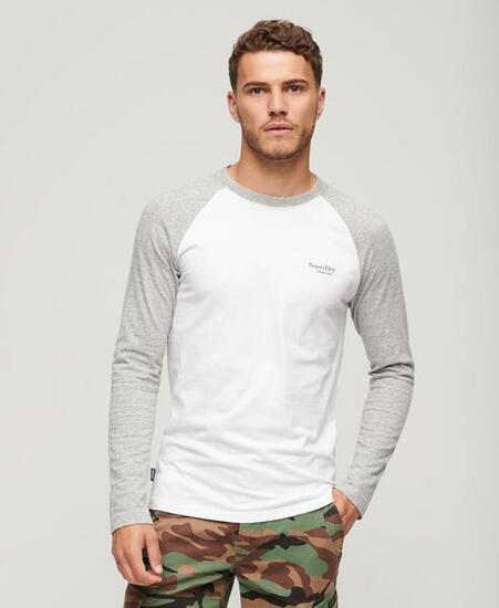 Langarm Baseballshirt