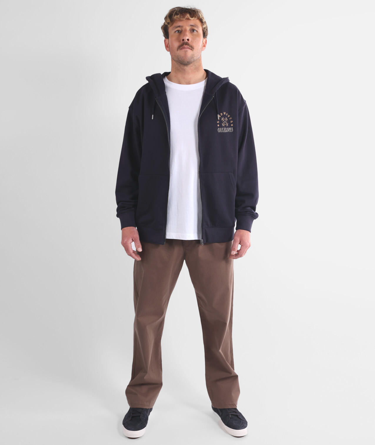 Felpa con cappuccio e zip SANDWAVES 4/5