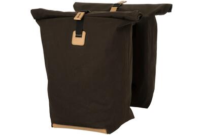 Dubbele fietstas convoy clean waterdicht met roll-top