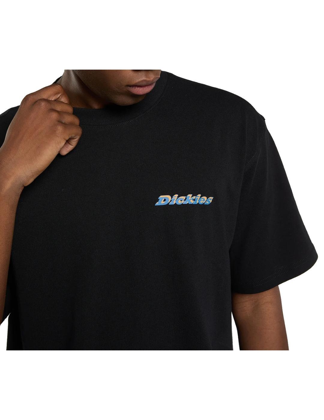 Camiseta para Hombre Dickies  thornville ss  Negro 3/6