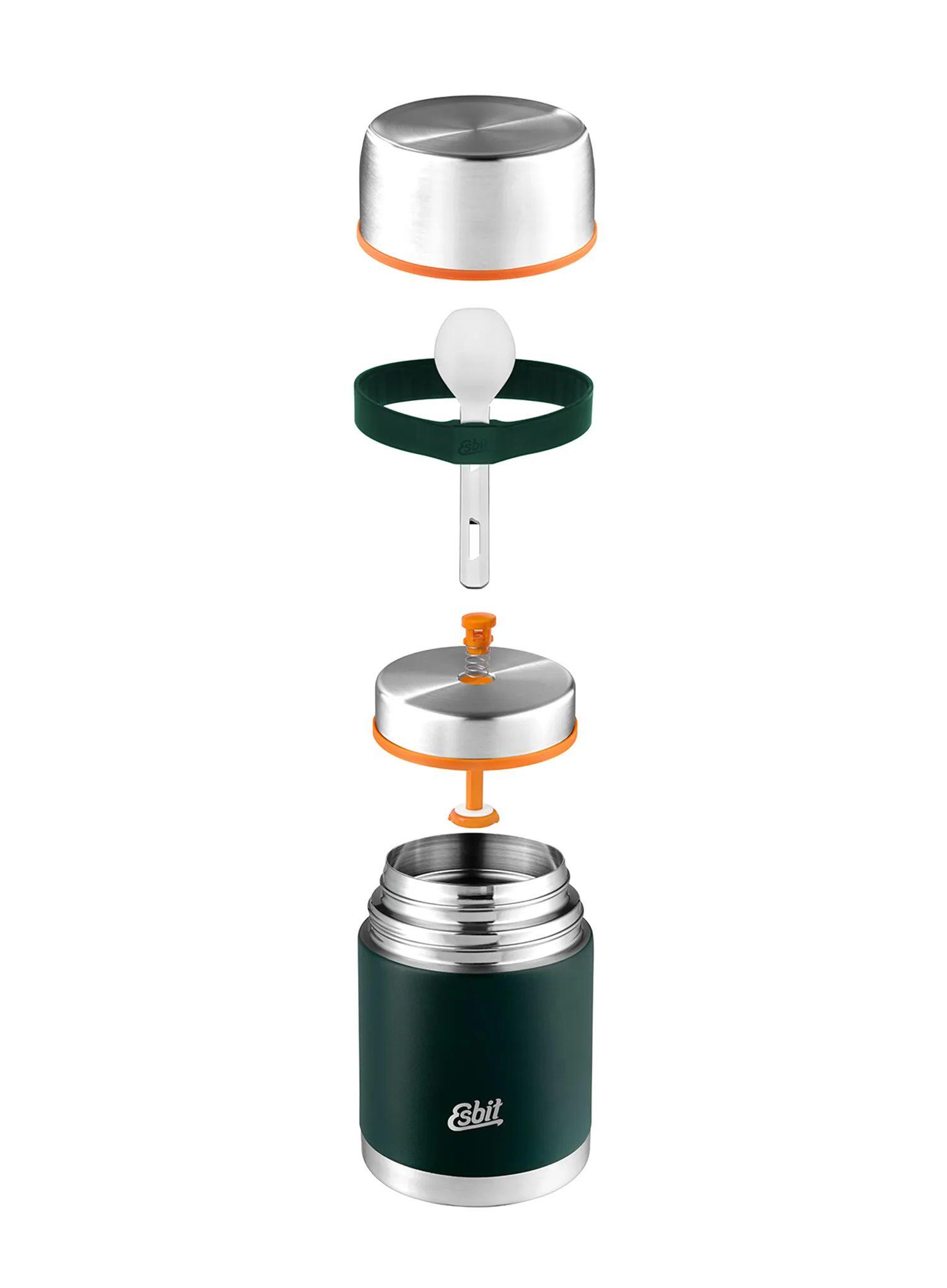 Termos obiadowy Esbit Classic Food Jug with Cutlery Set 0,75L - forest green 3/7