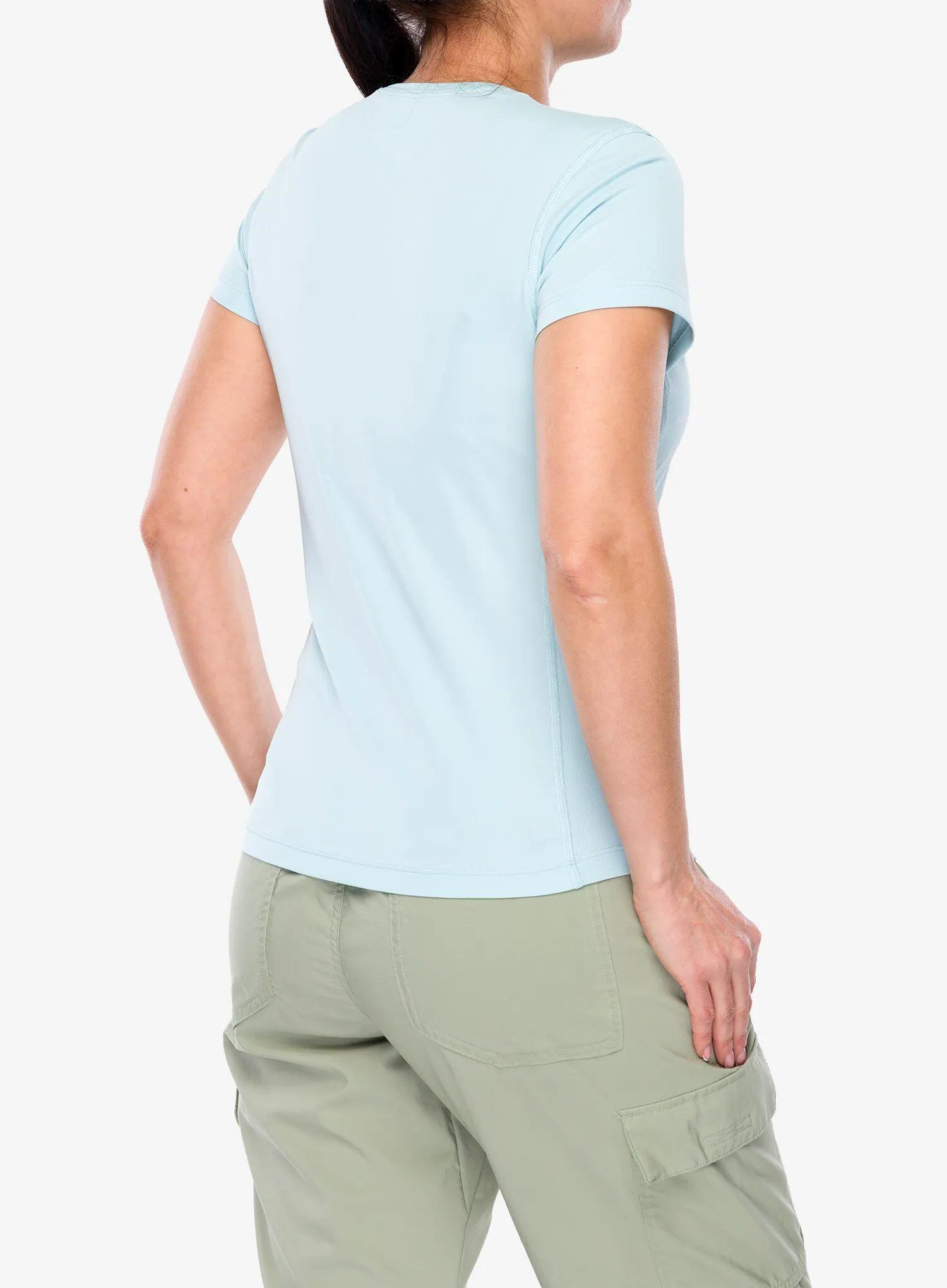 Koszulka damska Columbia Zero Rules Light S/S Crew 5/7