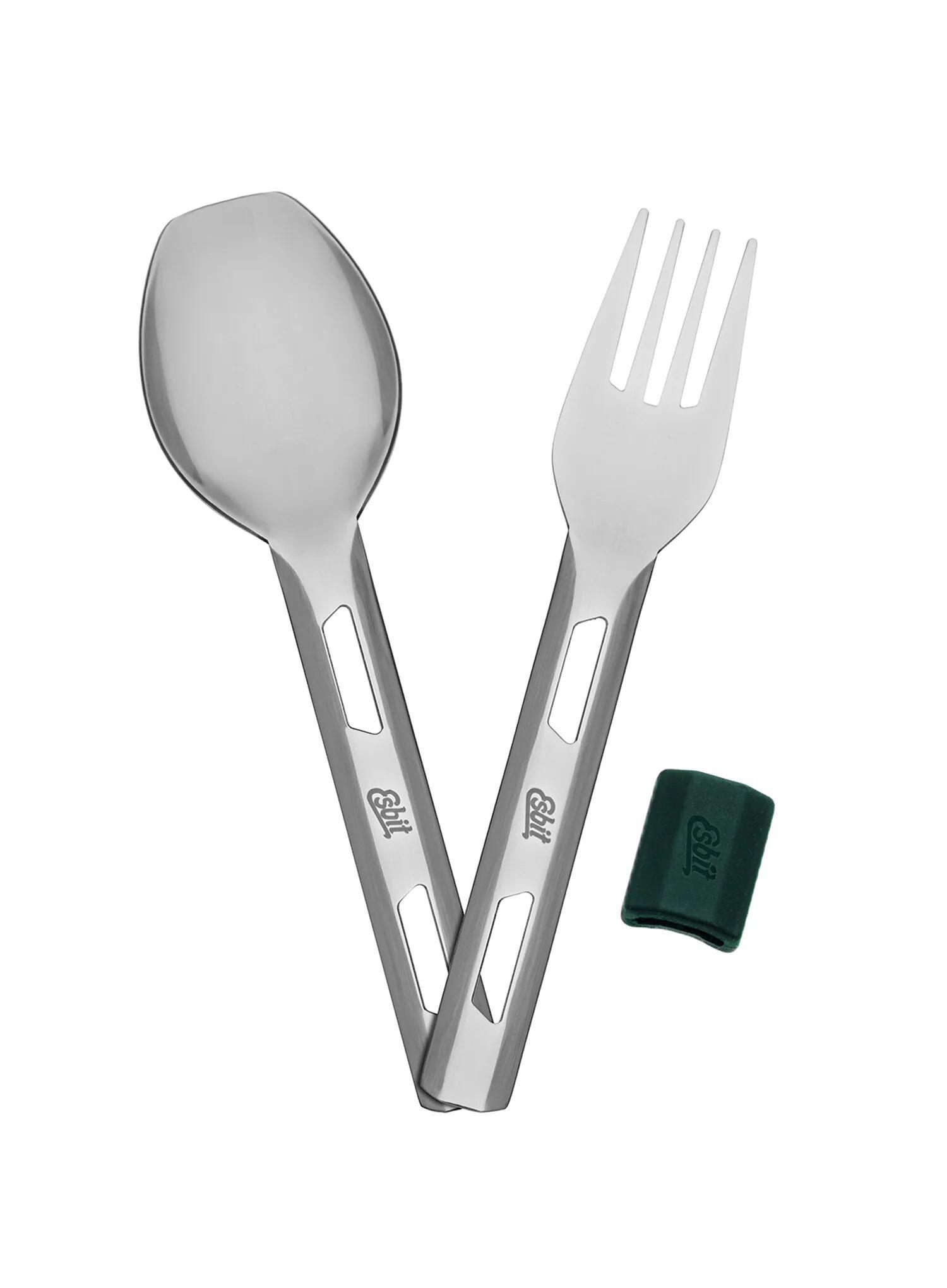 Termos obiadowy Esbit Classic Food Jug with Cutlery Set 0,75L - forest green 6/7
