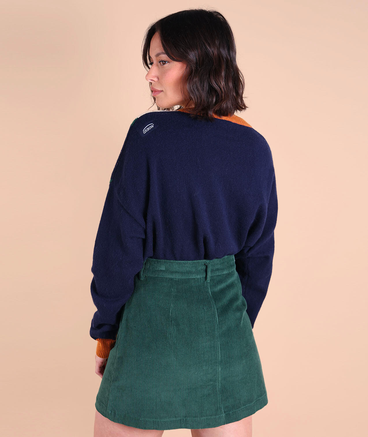 Pull jacquard oversize PINE 2/5