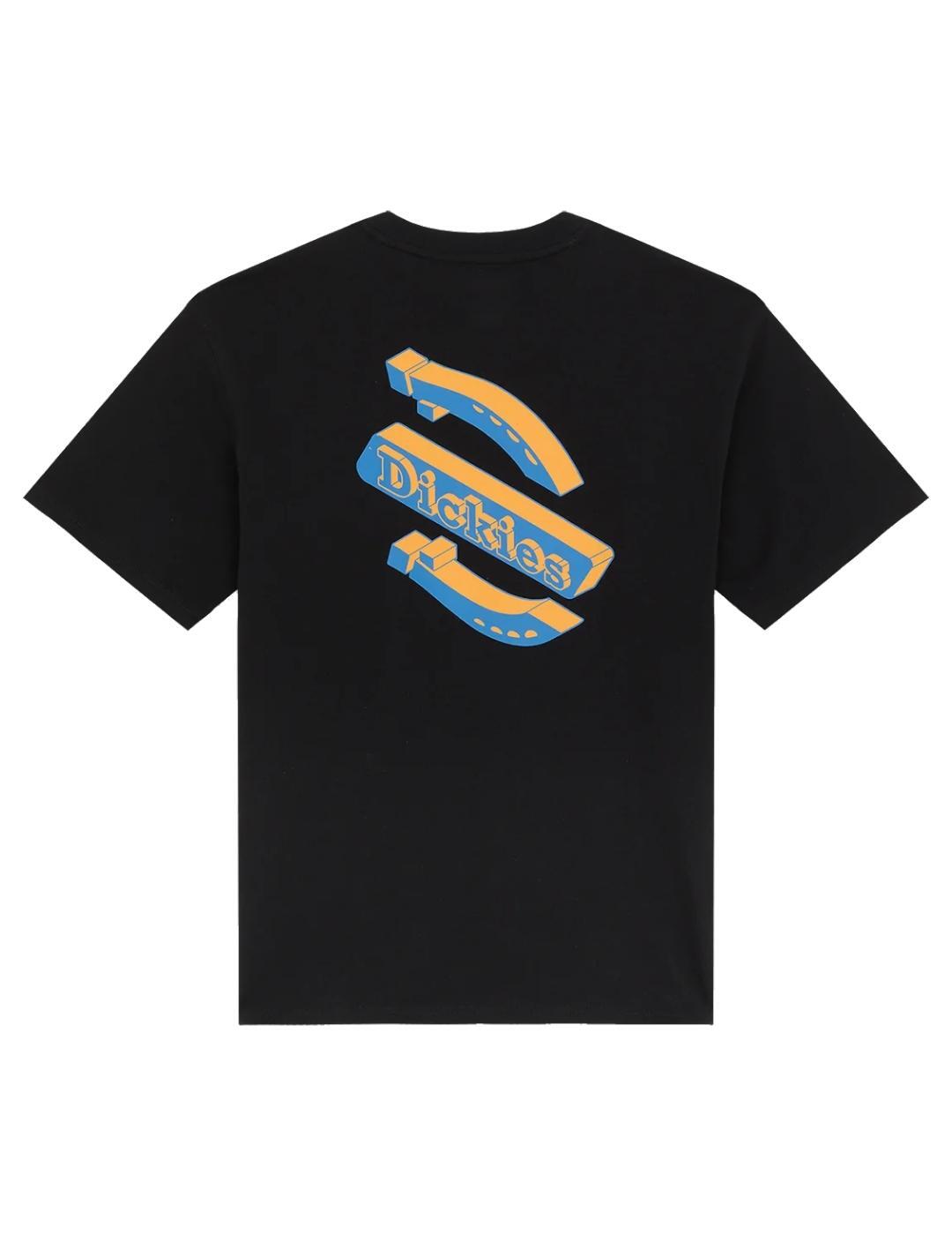 Camiseta para Hombre Dickies  thornville ss  Negro 6/6