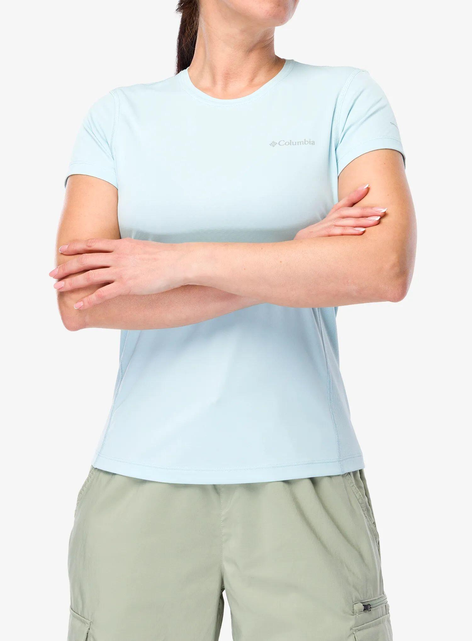 Koszulka damska Columbia Zero Rules Light S/S Crew 4/7