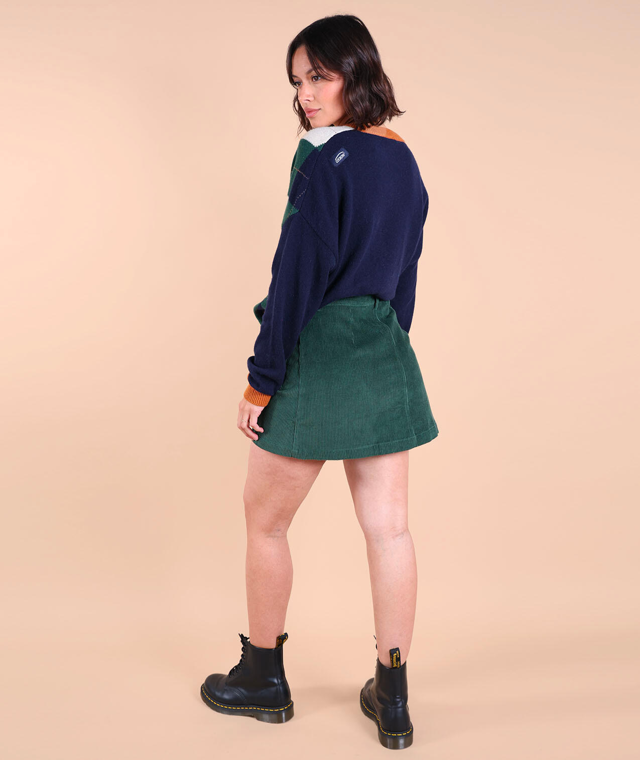 Pull jacquard oversize PINE 4/5