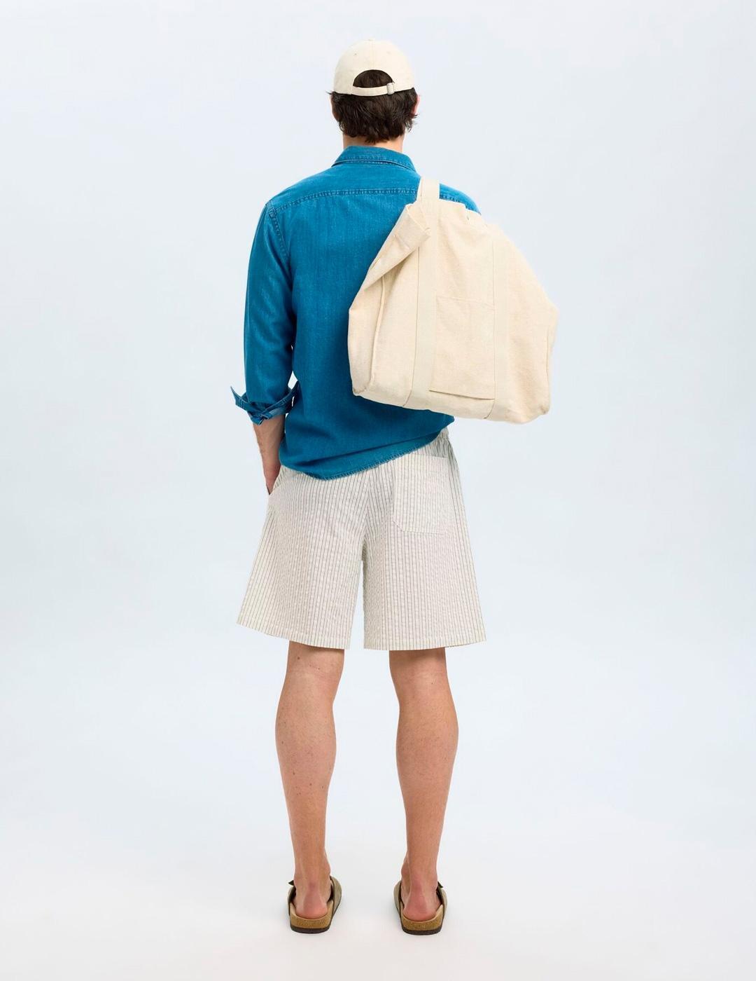 Bermudas y pantalones cortos para Hombre Selected  Beige 2/6