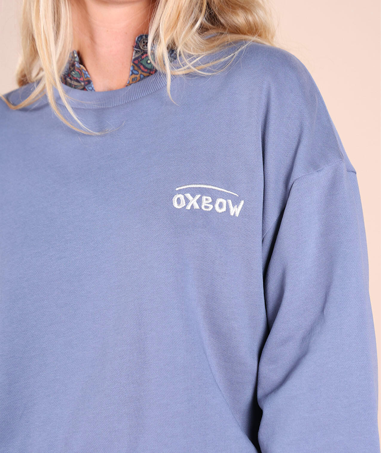 Sweat large col rond uni SARDI 5/5