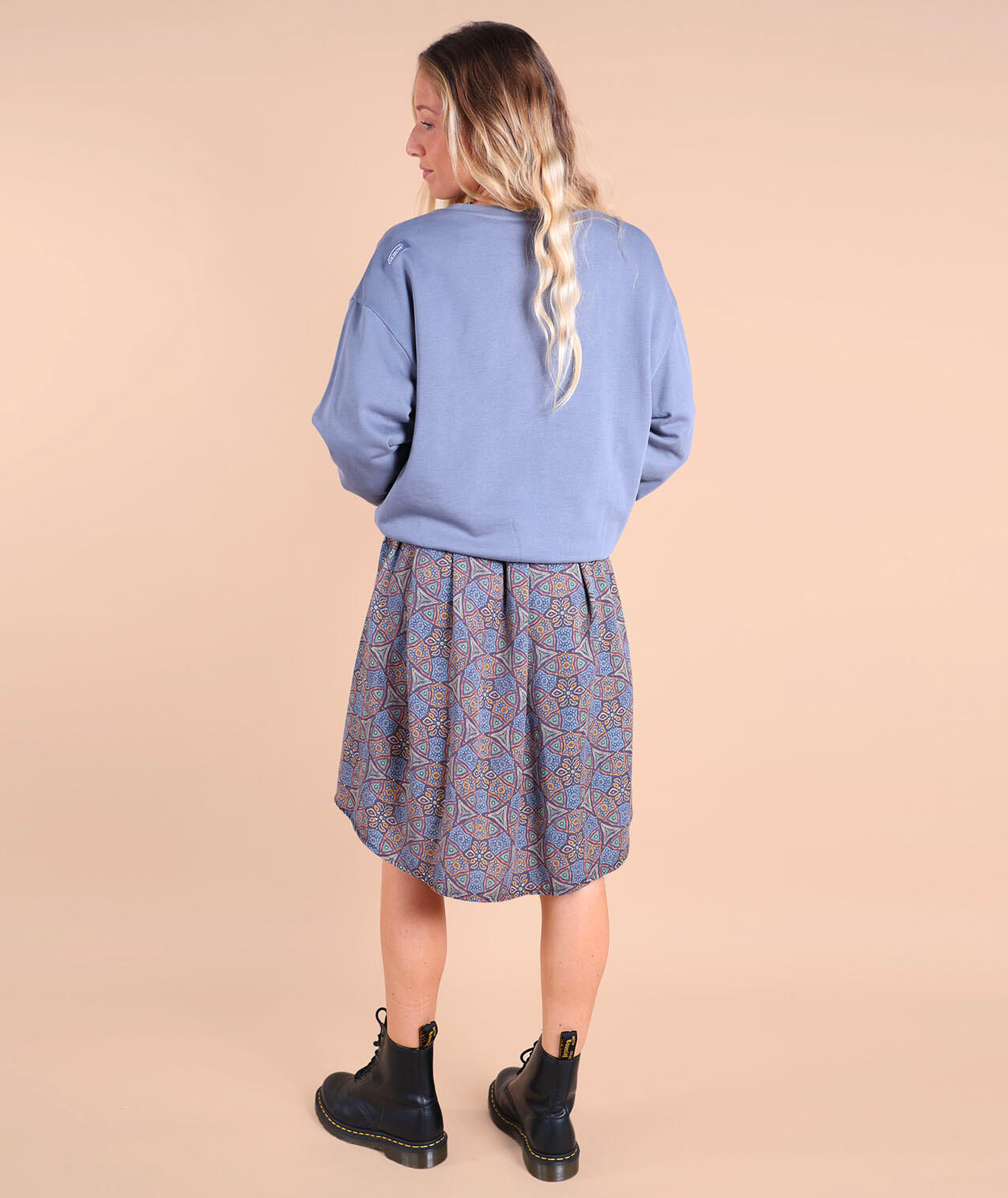 Sweat large col rond uni SARDI 4/5