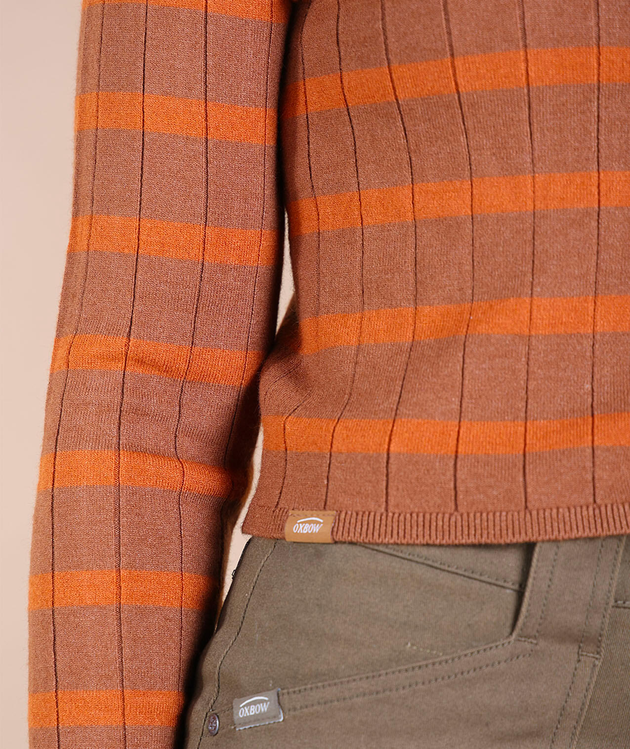 Pull col roulé moulant DUNE 5/5