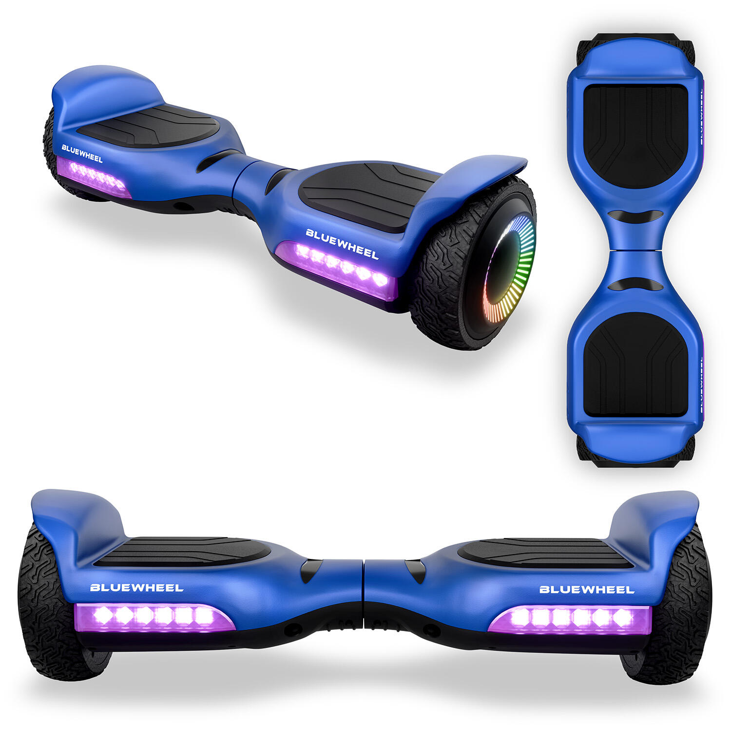 6,5" Premium Hoverboard Bluewheel HX720_BLUE, snelheid: tot 12 km/u 4/5