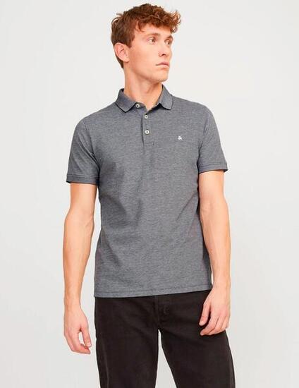Maglia a polo da navigazione uomo Jack&Jones grigia.