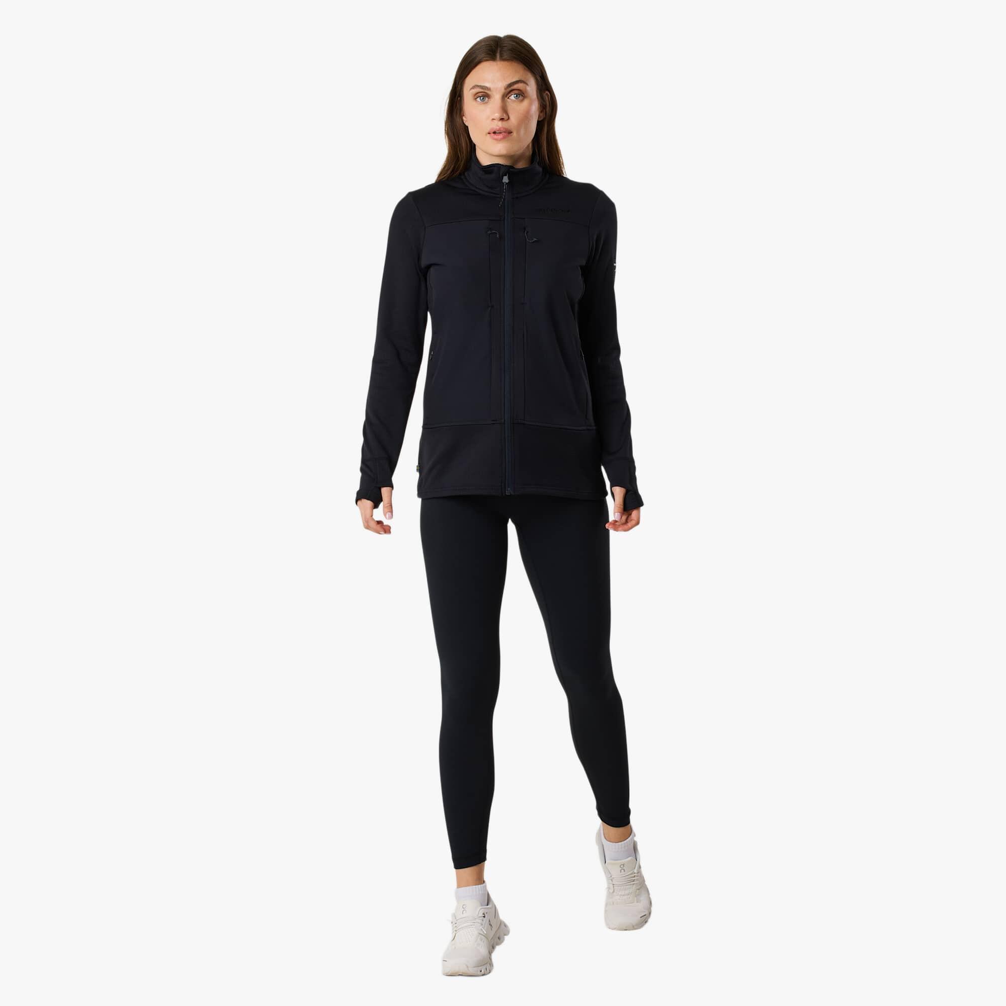 Veste polaire randonnée femme zippée intégrale Trondheim Wind Mid Layer Full Zip 3/7